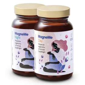  MagneMe - Suplement dijeta s magnezijem u formuli Day & Night, 120 kapsula