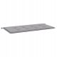  VidaXL Jastuk 120 x 50 x 3 Sivi