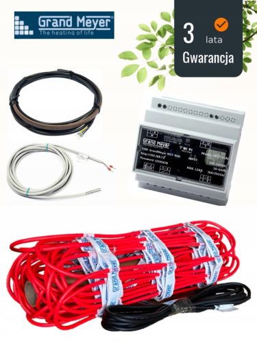 GRAND MEYER Set Grijaći Kabel 3m2 + Regulator Temperature + Senzori
