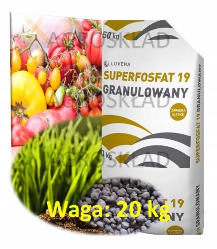  Superfosfat LUVENA, ukorjenjivanje i jačanje biljaka Jednostavan superfosfat pak.20kg