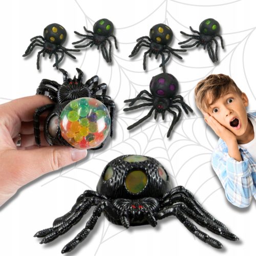 Paukovi Gniotek Set Realističnih Gumih Paukova za Halloween
