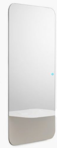  LED ogledalo zakošeni zaobljeni kutovi 50x170 prekidač