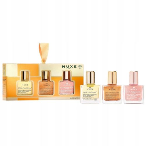 Set Ulja NUXE Huile Prodigieuse: Tri Tipa u Pakiranju od 10ml