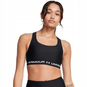    Under Armour Crossback Mid Bra grudnjak za vježbanje - crni
