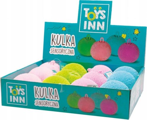 Gniotek Senzorska lopta mix za prikaz 12 komada