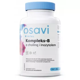   Kompleks-B sa Kolinom i Inozitolom (120 veganskih kapsula) - OSAVI