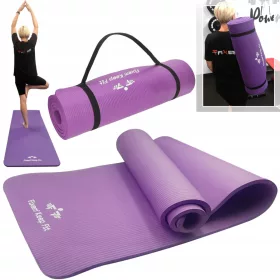    GIMNASTIČKA PODLOGA ZA VJEŽBE YOGE FITNESS NBR DEBLJA VELIKA 190x61cm