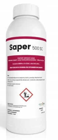 Herbicid SAPER 500 SC za jesensko suzbijanje korova u pšenici i tritikaleju, 1 l