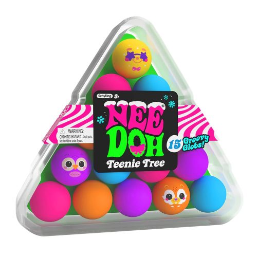 Squishy Antistresni Senzorni NeeDoh Teenie Tree 15 kom.