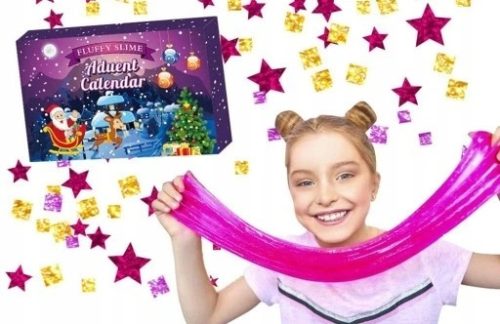 Adventski kalendar sa fluffy slimeom za djecu s glutenskim intolerancijama