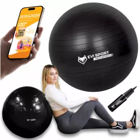    REHABILITACIJSKA GIMNASTIČKA LOPTA ZA FITNESS TERETANU 75cm + EBOOK