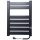 Električni Kupaonski Radijator s Ljestvama, Crni, 400W, 66x50 cm
