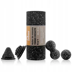   EPP set za masažu 5u1 Roller Duoball Cone Hedgehog Majestic Sport