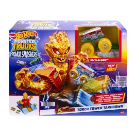    HOT WHEELS Monster Trucks 5 ALARMNI VATROGASNI TORANJ IZAZOV HTP39