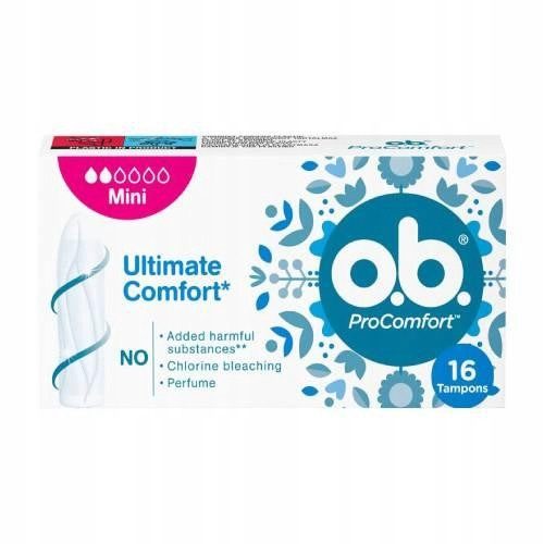 OB ProComfort Ultimate Comfort Mini Tamponi, 16 komada