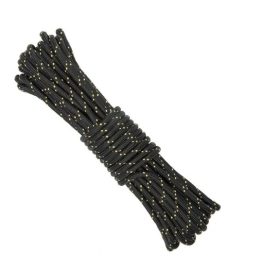   Vrtni konopac od najlonskog užeta crne boje, debljine 8 mm, 20 m