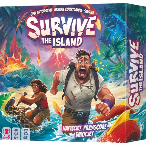  Društvena igra Rebel Survive the Island (poljsko izdanje)