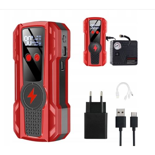 Samohodni Starter za Hitno Paljenje Baterija Automobila 500A 6000mAh