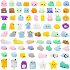 Mochi Squishy Fidget Igračka - Set od 50 komada