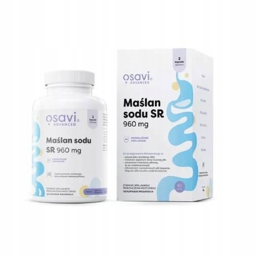 Osavi - Natrijev butirat SR, 960 mg, 120 kapsula