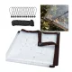 HDPE CERADA PROZIRNA 4x6m + Set gumica s lopticama
