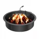  VEVOR Fire Pit 885x885x334MM Vatrogasni prsten za vrtnu terasu