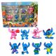  LILO & STITCH SET OD 8 FIGURICA. ZA DJECU IGRAČKE DEKORACIJE ZA TORTE 7 CM