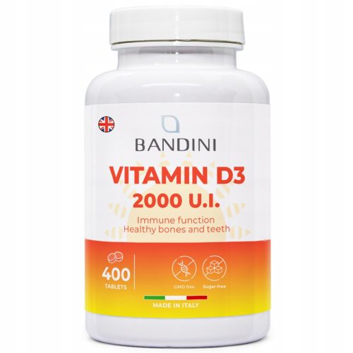 Suplement Vitamin D3 2000 IU visoke izdržljivosti i učinkovitosti