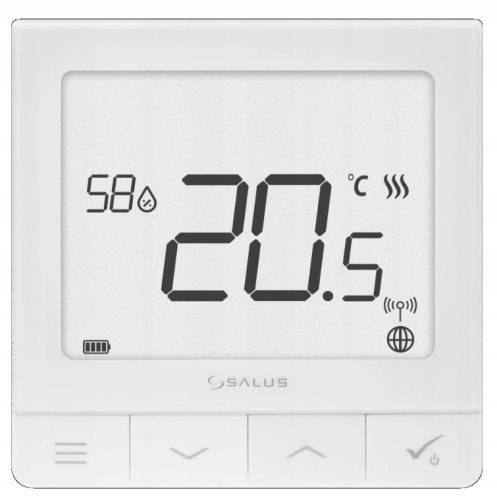  SALUS REGULATOR TEMPERATURE SA SENZOROM. VLAŽNOST