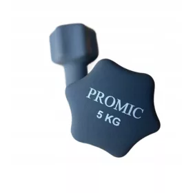    Set bučica 10KG, lijevano željezo, siva guma, 2 X 5kg PROMIC