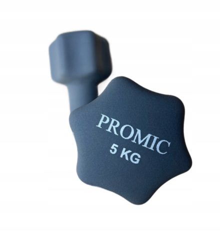  Set bučica 10KG, lijevano željezo, siva guma, 2 X 5kg PROMIC