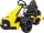 ELEKTRIČNI GOKART BOLID 12V 2 MOTORA EVA KOTAČI ŽUTI