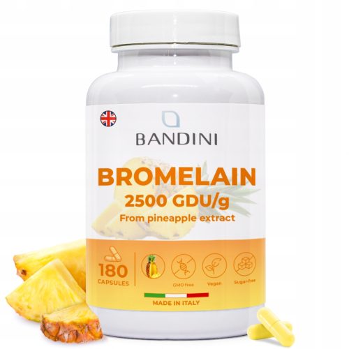 Bromelain iz Ananasa - Visokodozirani Dodatak Prehrani, 180 Kapsula