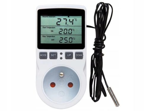 Elektronički termostat za regulaciju temperature, 230V utičnica