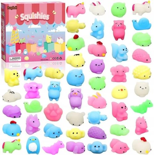 Purpledi Squishies – Set od 50 mekanih antistres igračaka