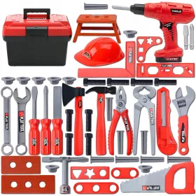 Dječji DIY set alata kutija svrdlo 55el (W022)