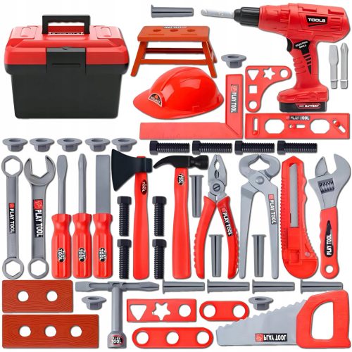  Dječji DIY set alata kutija svrdlo 55el (W022)