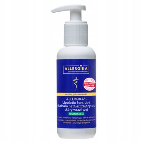 Balsam za osjetljivu kožu ALLERGIKA Lipolotio Sensitive - regeneracija i zaštita