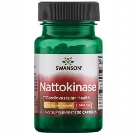   Nattokinaza - kapsule sa ekstraktom fermentiranih sojinih sjemenki, 30 kapsula