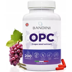   Kapsule s Ekstraktom Sjemenki Grožđa—Visok Sadržaj OPC i Vitamin C