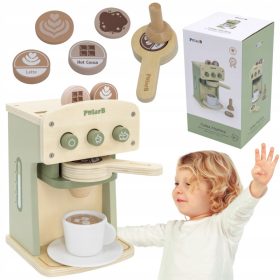 VIGA PolarB Drveni aparat za kavu Zeleni + Dodaci