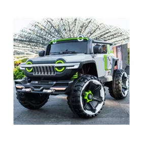    SUPER MEGA Auto na akumulator 4x4, KOŽA, 2 sjedišta, daljinsko, 100 kg