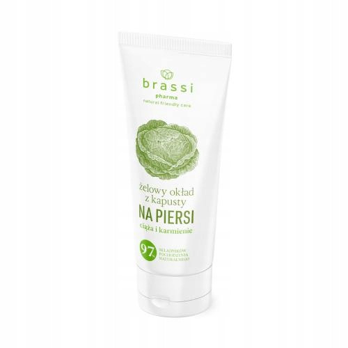 BrassitechTM Gel za dojke od kupusa - trudnoća i dojenje - ublažava iritacije na koži dojki, 75ml