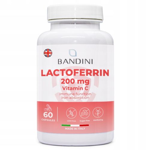 Visoko Dozirane Kapsule Laktoferina i Vitamin C - Bandini Pharma