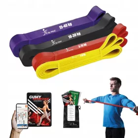  SET OD 4 VJEŽBE S POWER BANDOM, Vježbe s otporom, Zgibovi