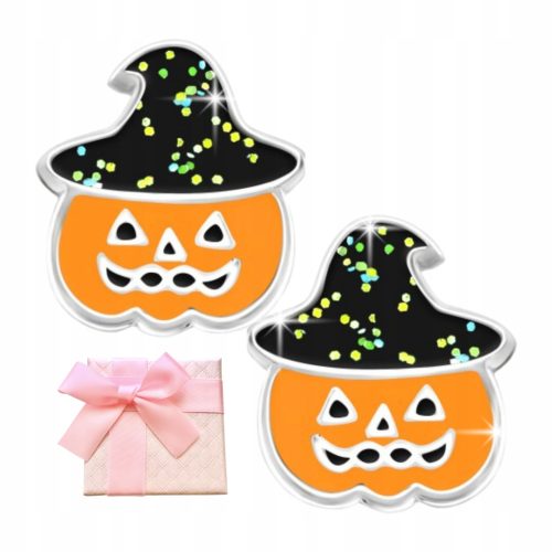 Naušnice od srebra za djevojčice - Halloween poklon