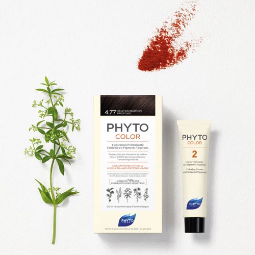 PHYTOCOLOR Trajna Boja za Kosu s Biljnim Pigmentima bez Amonijaka - Tamno Plava