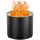  VEVOR Fire Pit 490x390MM Bezdimni Drveni Crni Okrugli Težina 11.13KG