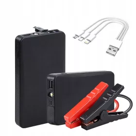   POWER BANK JUMP STARTER BOOSTER SVETILICA 10000mAh + STEZALJKE