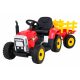  Traktor s prikolicom i daljinskim upravljačem BLOW crveni XMX-611